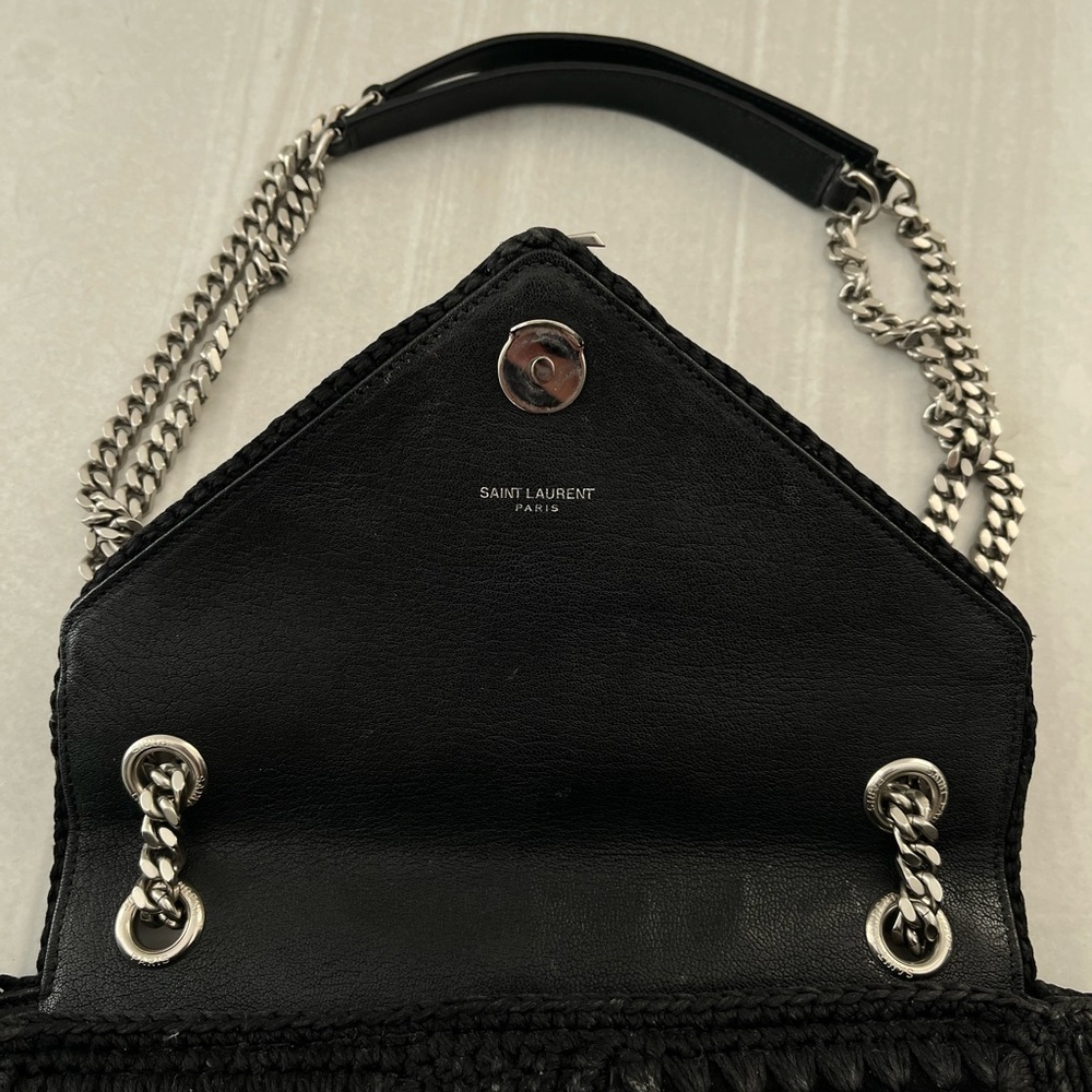 Yves Saint Laurent Black Quilted Shoulder Bag - Picture 8 of 11